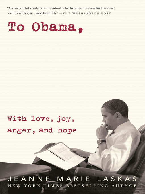 Title details for To Obama by Jeanne Marie Laskas - Wait list